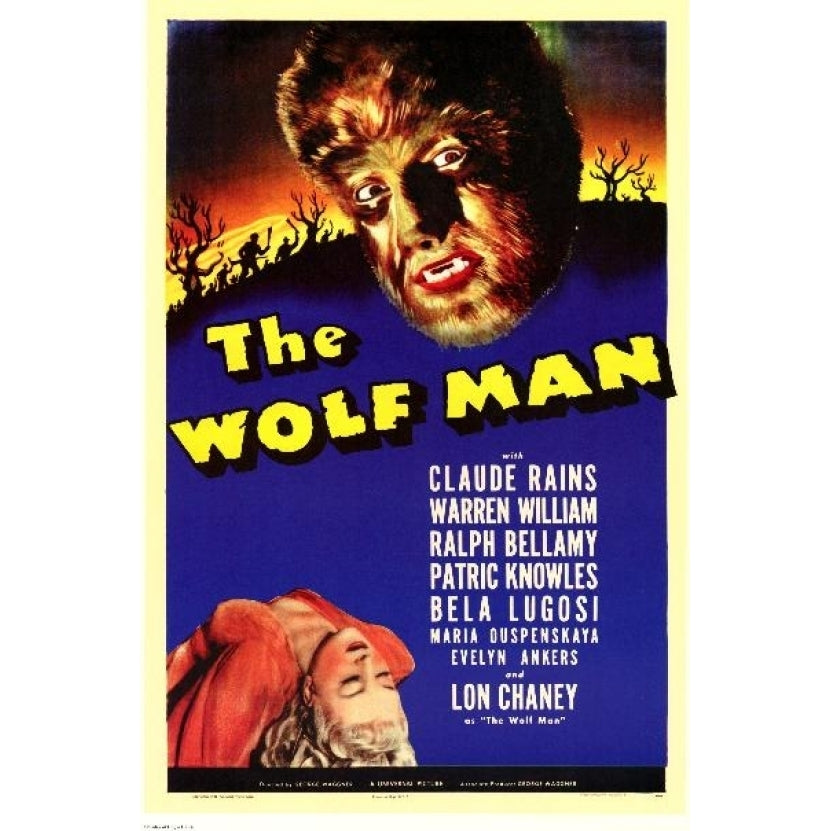 The Wolf Man Movie Poster (11 x 17) - Item MOVEC9827 Image 1