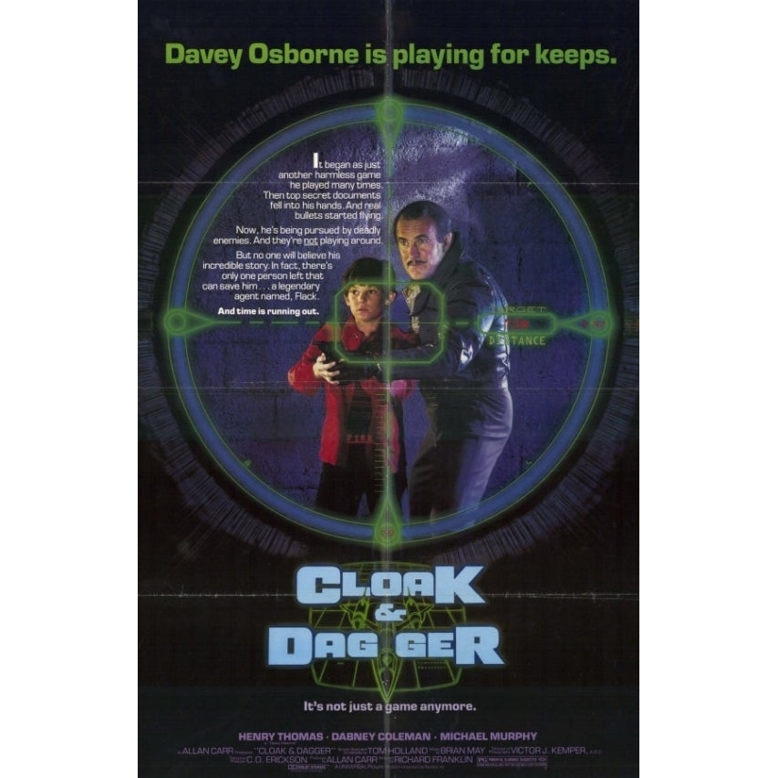 Cloak and Dagger Movie Poster (11 x 17) - Item MOVED5867 Image 1