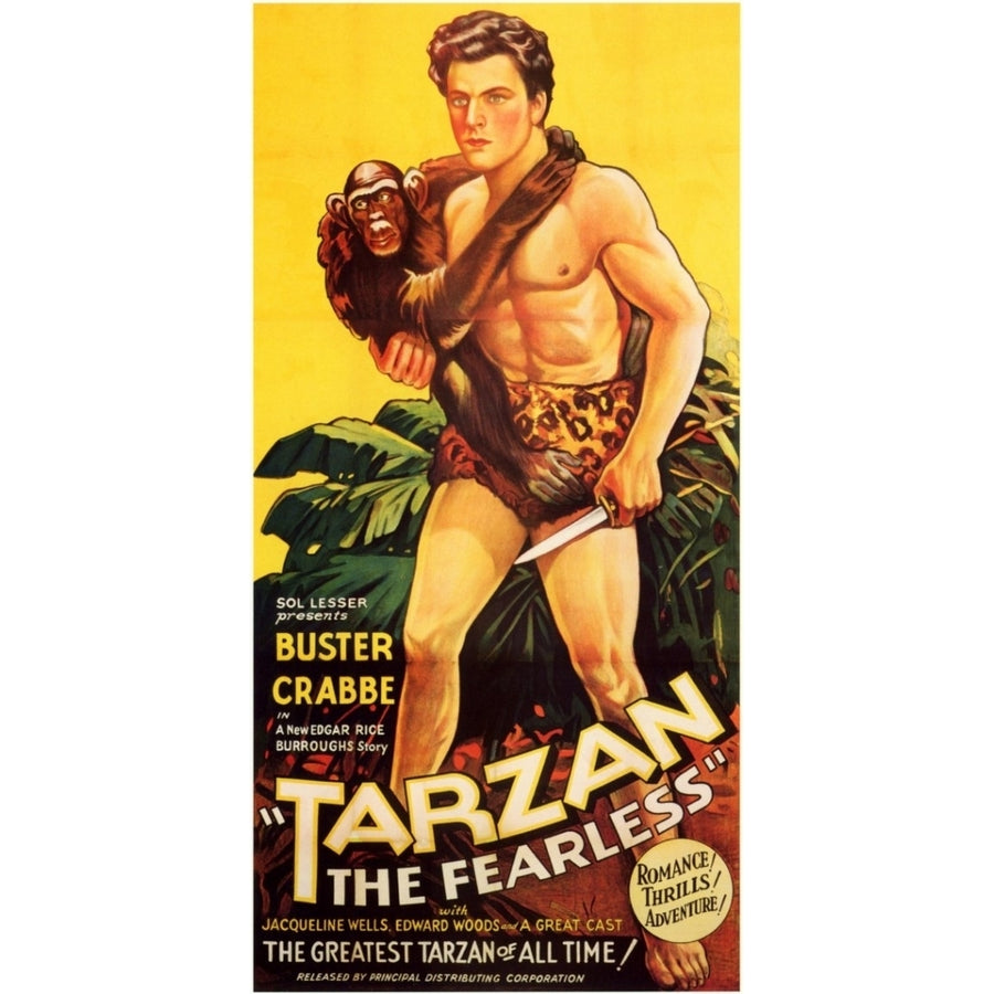 Tarzan the Fearless Movie Poster (11 x 17) - Item MOVED5982 Image 1