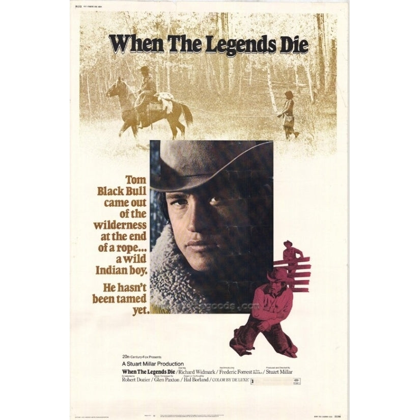 When the Legends Die Movie Poster (11 x 17) - Item MOVEE2654 Image 1