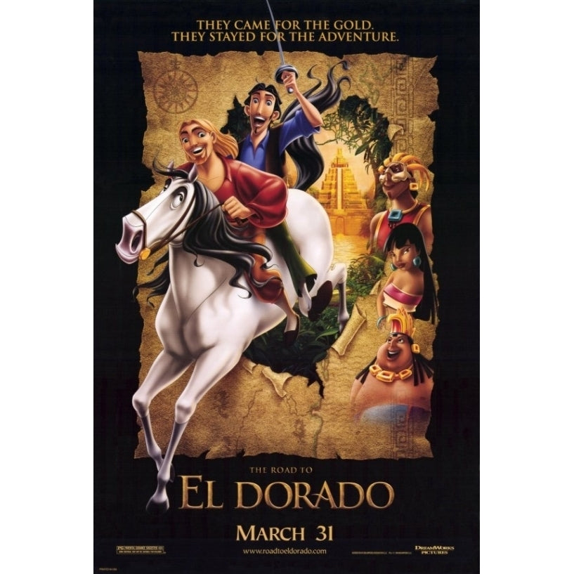 The Road to El Dorado Movie Poster (11 x 17) - Item MOVEE3189 Image 1