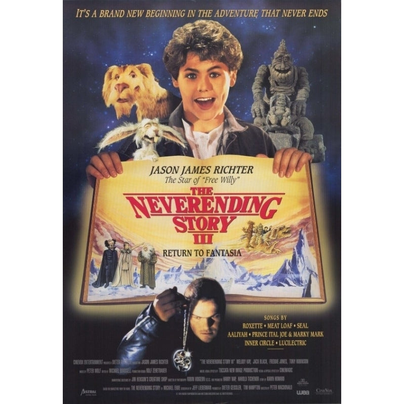 The NeverEnding Story 3 Escape from Fantasia Movie Poster (11 x 17) - Item MOVEE3675 Image 1