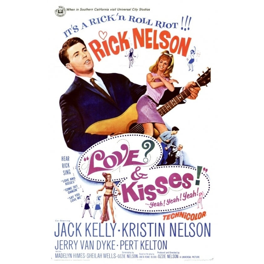 Love and Kisses Movie Poster (11 x 17) - Item MOVEE4088 Image 1