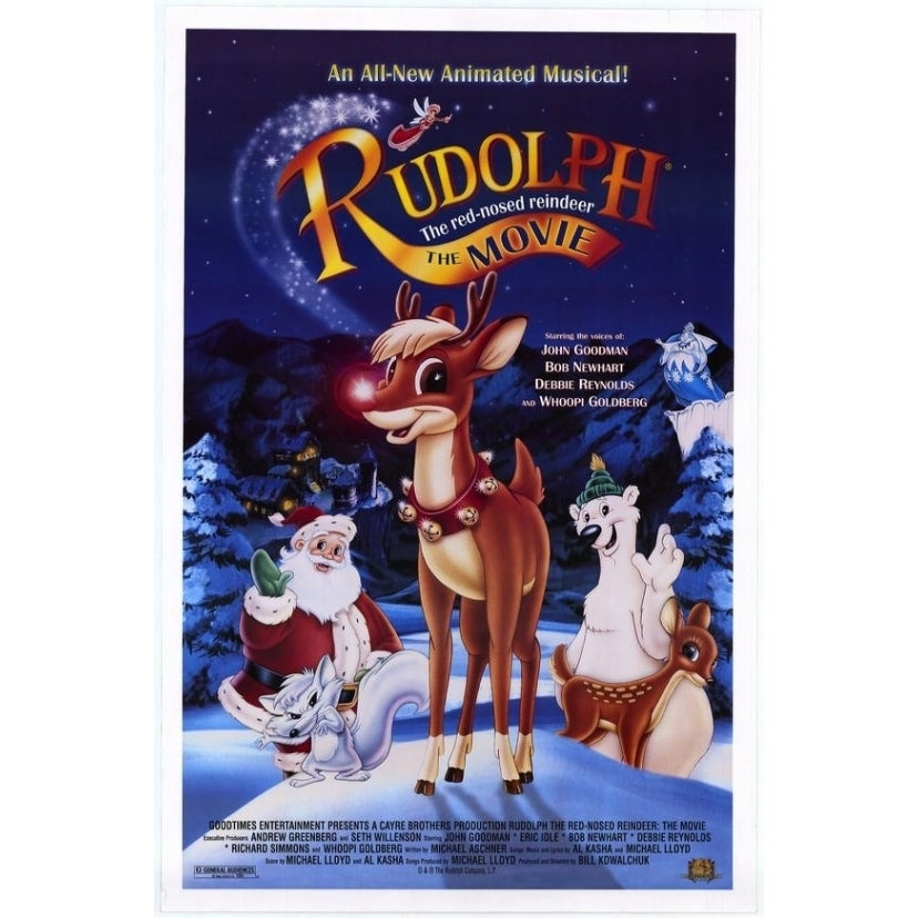 Rudolph the Red-Nosed Reindeer The Movie Movie Poster (11 x 17) - Item MOVEE4096 Image 1