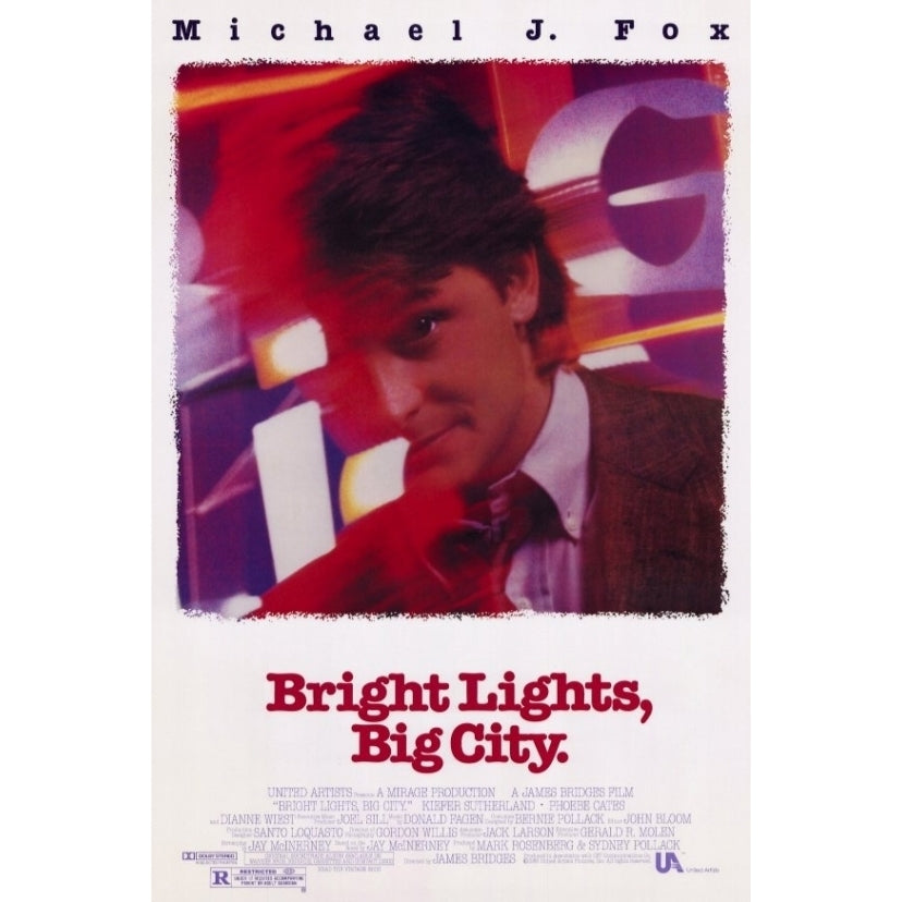 Bright Lights Big City Movie Poster (11 x 17) - Item MOVEE4196 Image 1