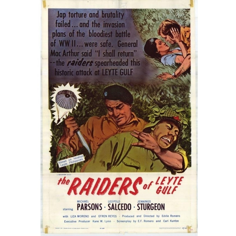 Raiders of Leyte Gulf Movie Poster (11 x 17) - Item MOVEE4665 Image 1