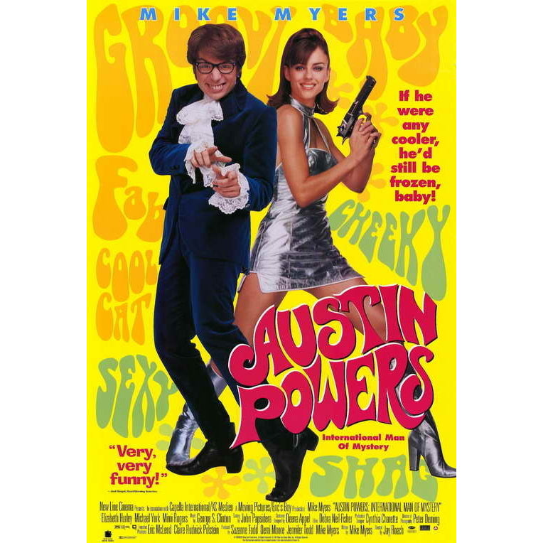 Austin Powers International Man of Mystery Movie Poster (11 x 17) - Item MOVEE5613 Image 1