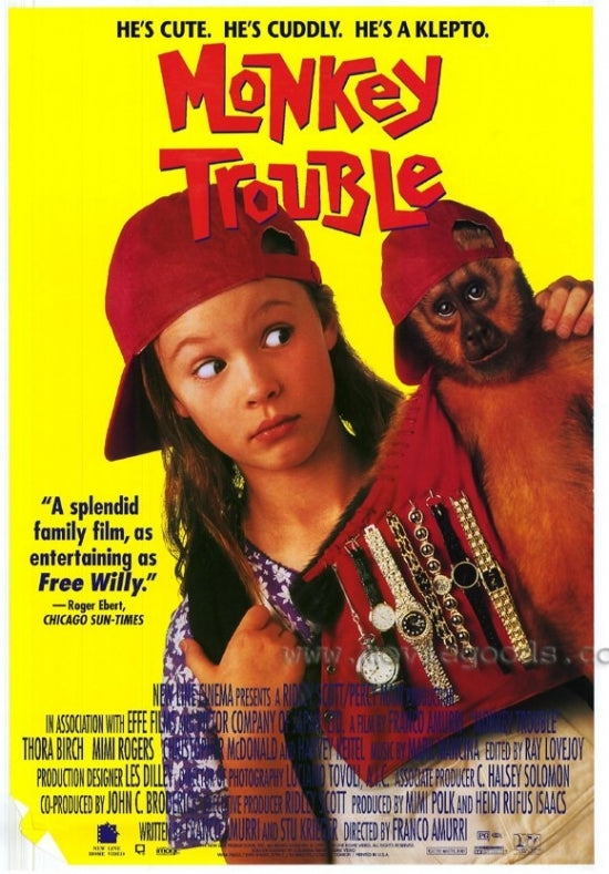 Monkey Trouble Movie Poster (11 x 17) - Item MOVEE6217 Image 1