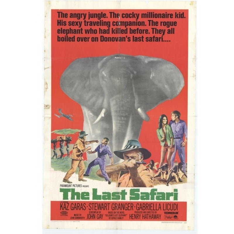 The Last Safari Movie Poster (11 x 17) - Item MOVEE6679 Image 1