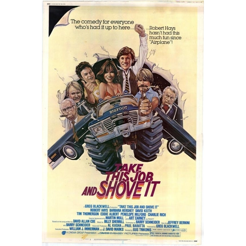 Take This Job and Shove It Movie Poster (11 x 17) - Item MOVEE7654 Image 1