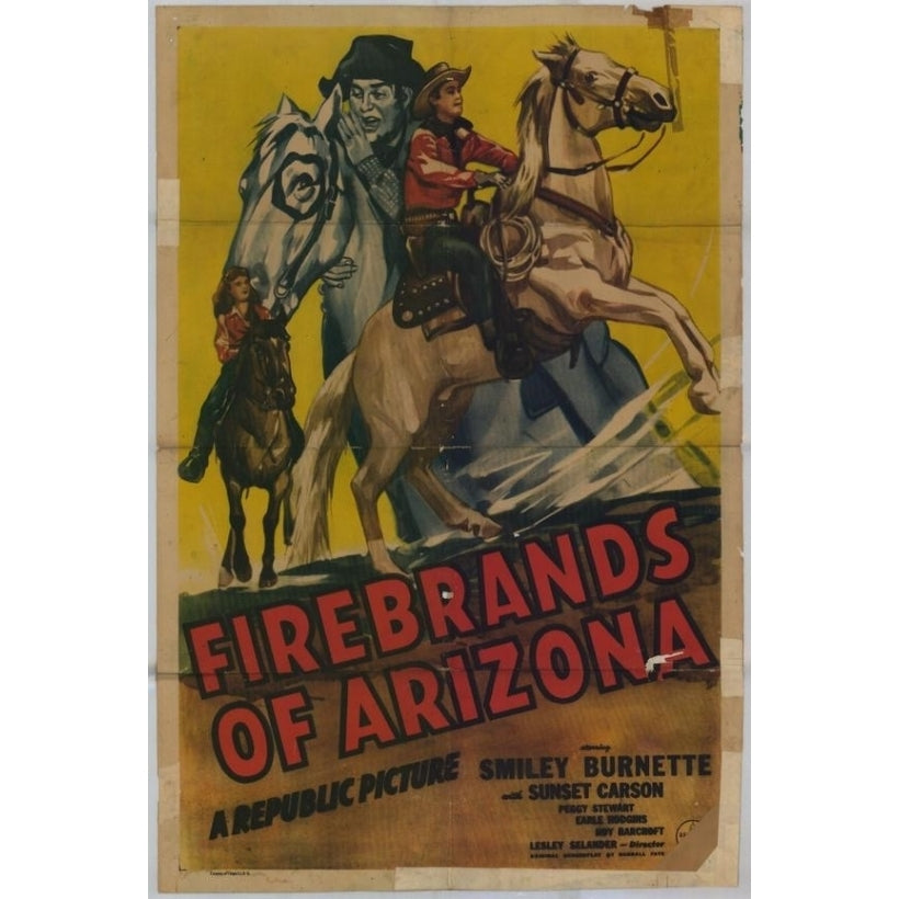 Firebrands of Arizona Movie Poster (11 x 17) - Item MOVEE8190 Image 1