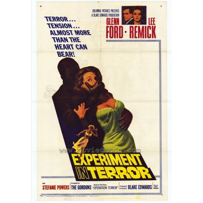 Experiment in Terror Movie Poster (11 x 17) - Item MOVEE8707 Image 1