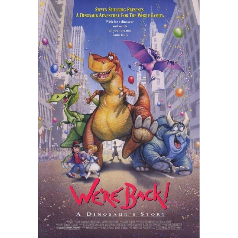 Were Back A Dinosaurs Story Movie Poster (11 x 17) - Item MOVEE9656 Image 1