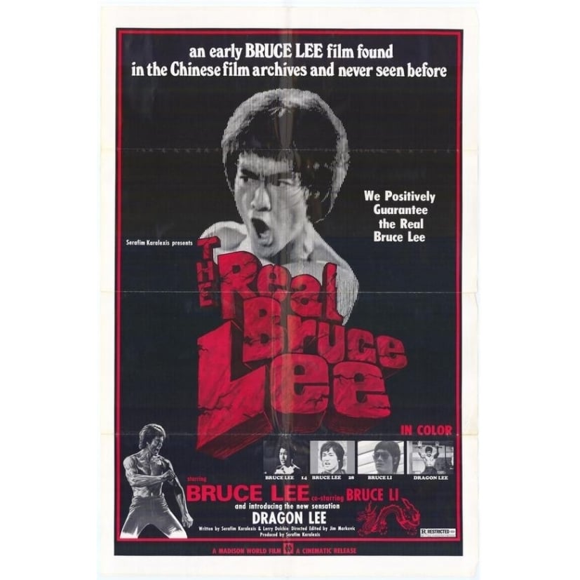 The Real Bruce Lee Movie Poster (11 x 17) - Item MOVEE9129 Image 1