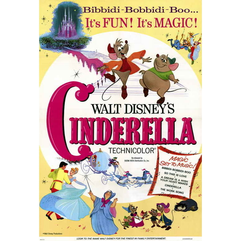 Cinderella Movie Poster Print (27 x 40) - Item MOVEF0357 Image 1