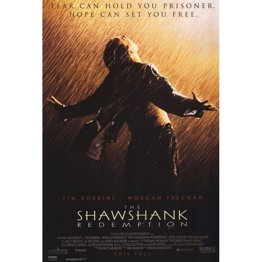 The Shawshank Redemption Movie Poster Print (27 x 40) - Item MOVEF0494 Image 1