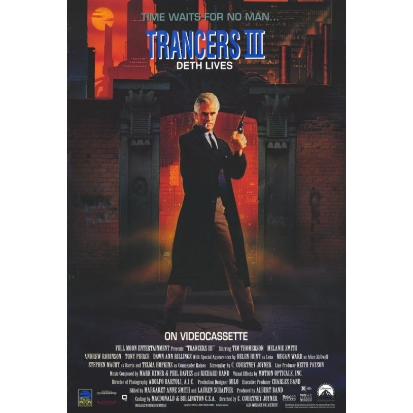 Trancers 3: Deth Lives Movie Poster Print (27 x 40) - Item MOVEF2314 Image 1