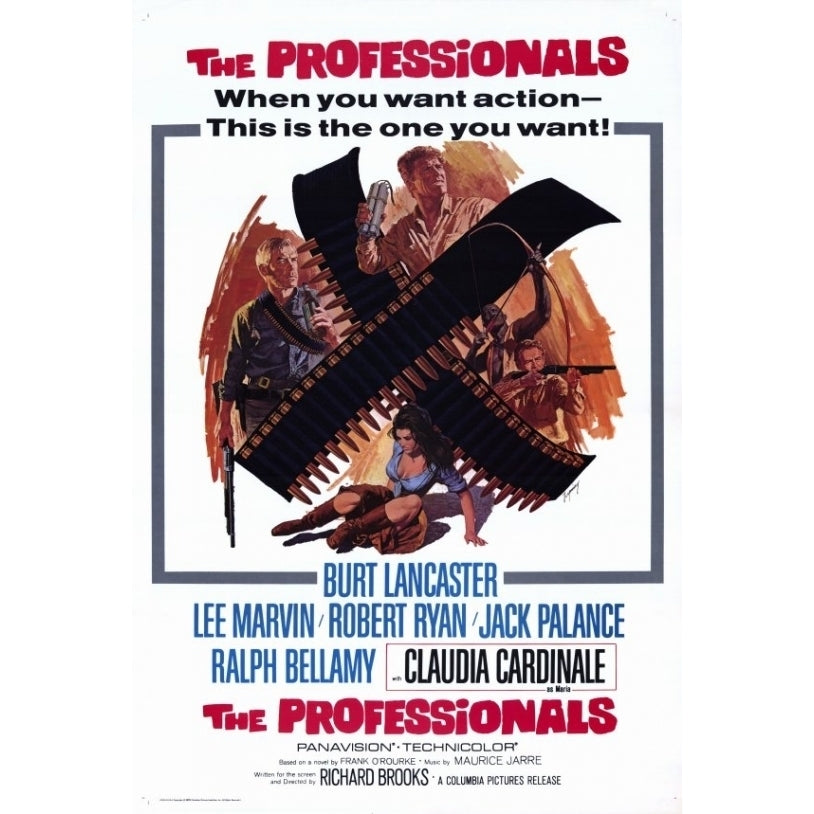 The Professionals Movie Poster Print (27 x 40) - Item MOVEF2322 Image 1