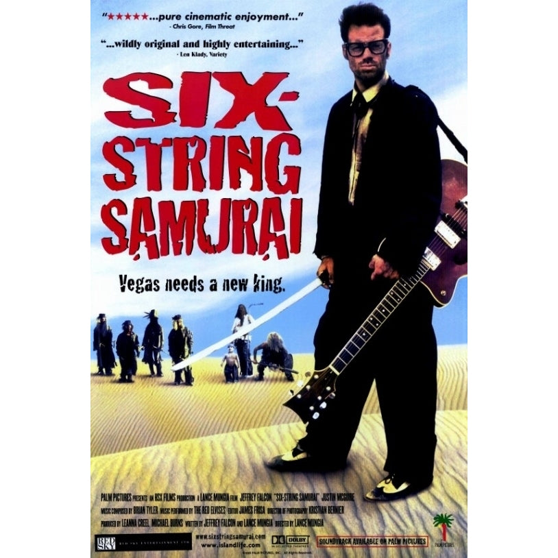 Six-String Samurai Movie Poster Print (27 x 40) - Item MOVEF2402 Image 1