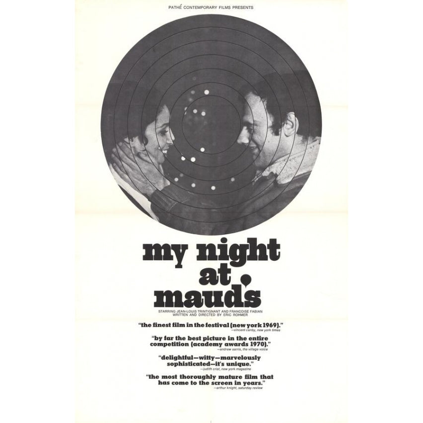 My Night at Mauds Movie Poster Print (27 x 40) - Item MOVEF2863 Image 1