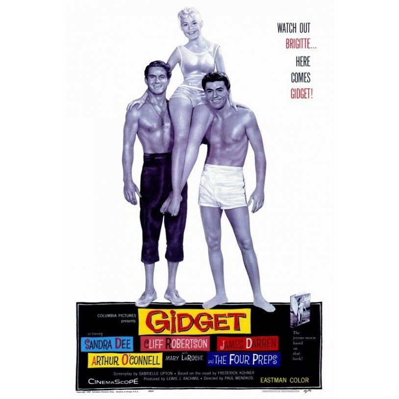 Gidget Movie Poster Print (27 x 40) - Item MOVEF3183 Image 1