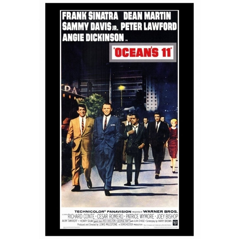 Oceans 11 Movie Poster Print (27 x 40) - Item MOVEF3186 Image 1