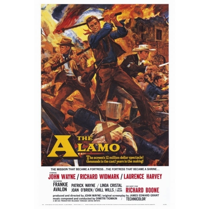 The Alamo Movie Poster Print (27 x 40) - Item MOVEF3188 Image 1