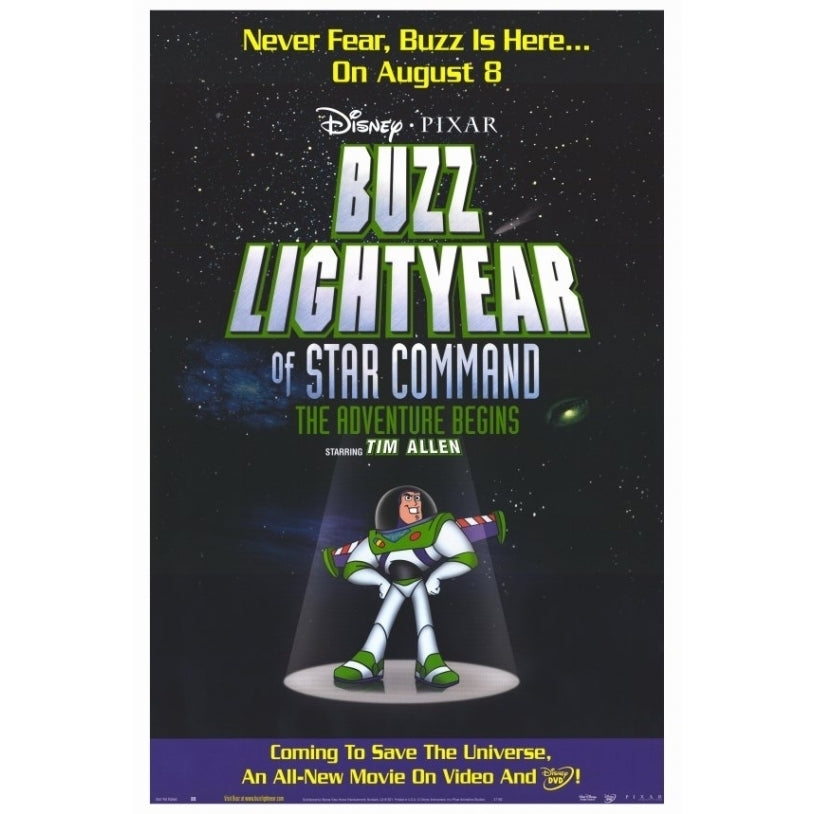 Buzz Lightyear of Star Command: The Adventure Begins Movie Poster Print (27 x 40) - Item MOVEF3310 Image 1