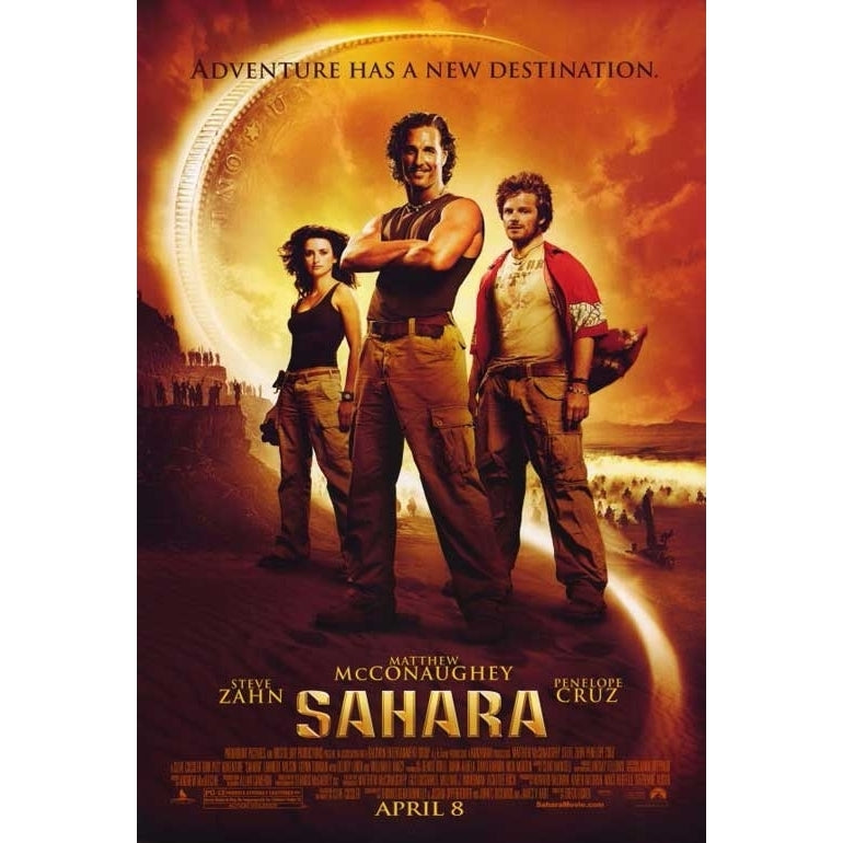 Sahara Movie Poster Print (27 x 40) - Item MOVEF3362 Image 1