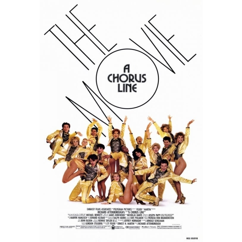 A Chorus Line Movie Poster (27 x 40) - Item MOVEF3386 Image 1