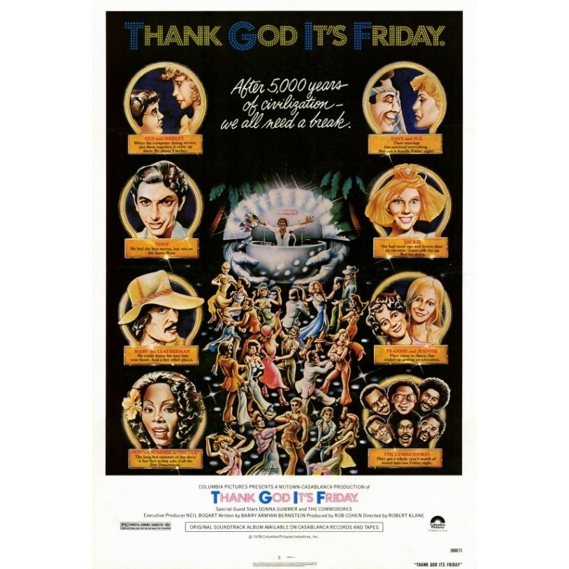 Thank God Its Friday Movie Poster Print (27 x 40) - Item MOVEF3394 Image 1