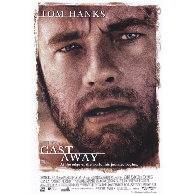 Cast Away Movie Poster Print (27 x 40) Image 1