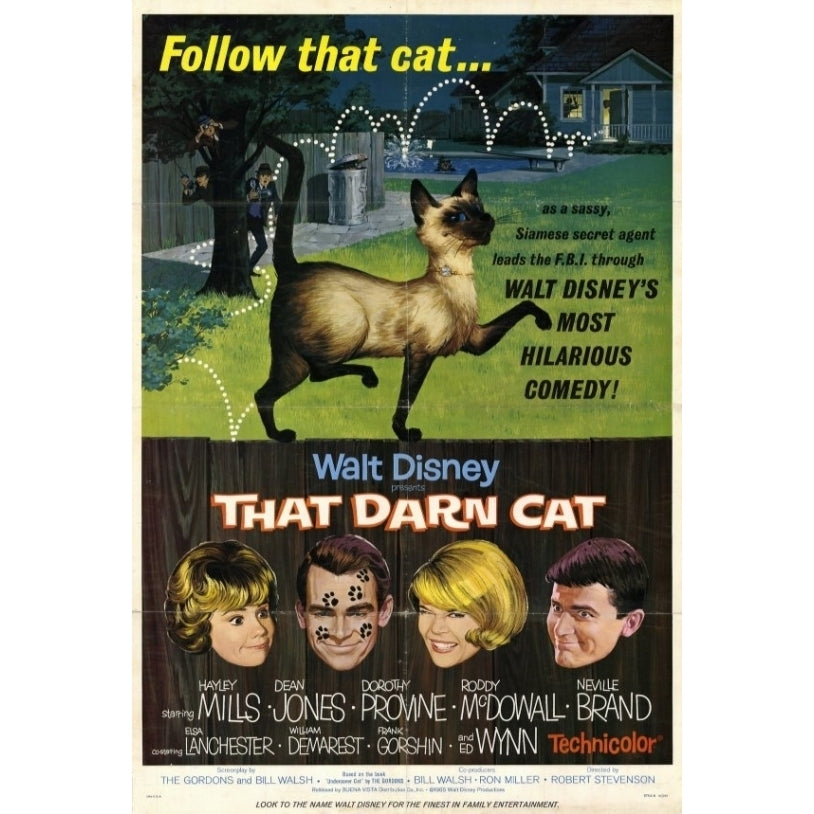 That Darn Cat Movie Poster Print (27 x 40) - Item MOVEF3408 Image 1