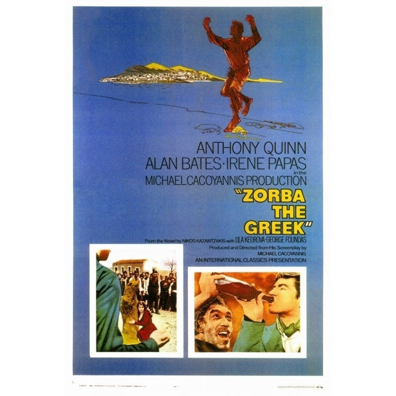 Zorba the Greek Movie Poster Print (27 x 40) - Item MOVEF4189 Image 1