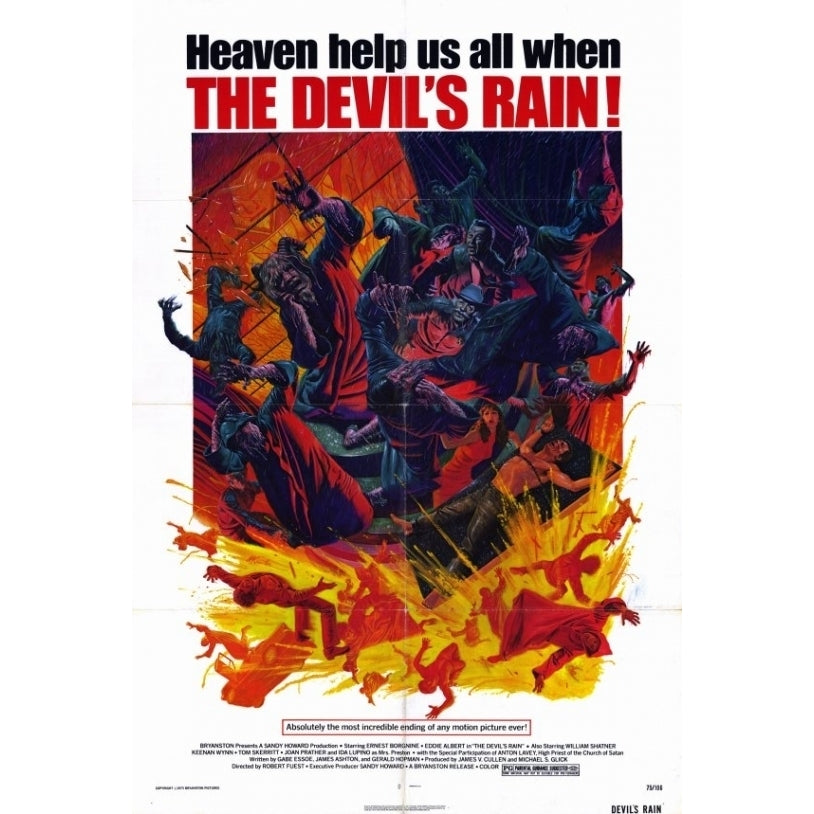 Devils Rain Movie Poster Print (27 x 40) - Item MOVEF4376 Image 1