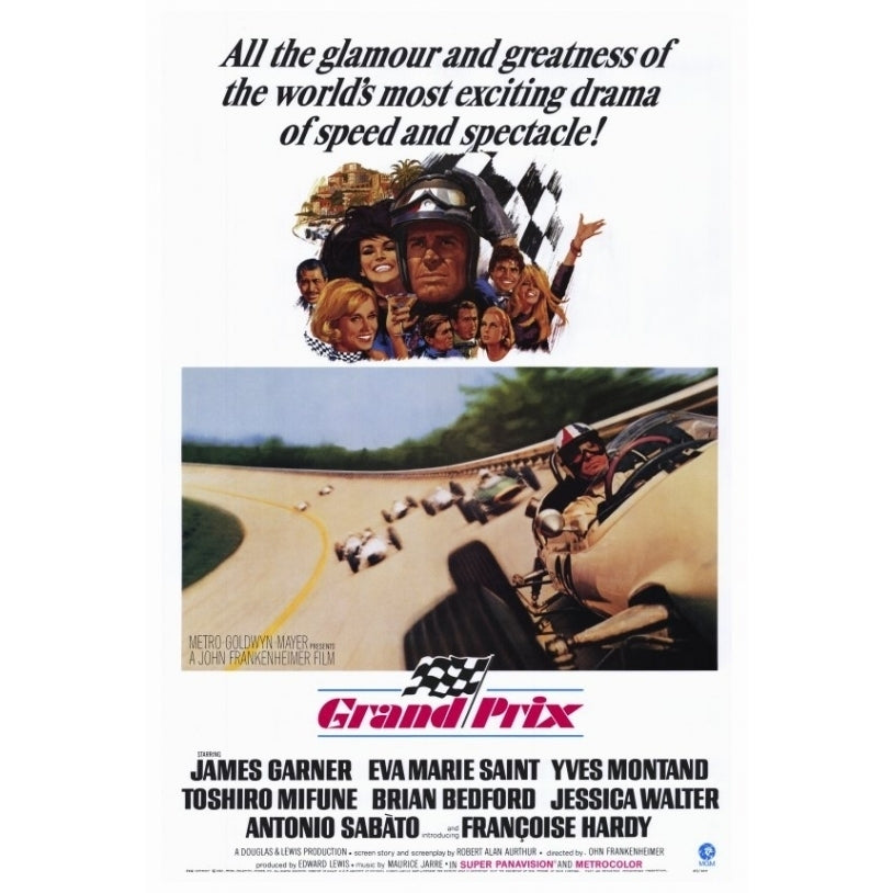 Grand Prix Movie Poster Print (27 x 40) - Item MOVEF5180 Image 1