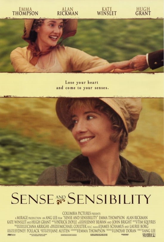 Sense and Sensibility Movie Poster Print (27 x 40) - Item MOVEF5288 Image 1