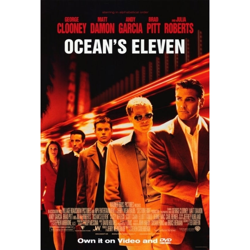 Oceans Eleven Movie Poster Print (27 x 40) - Item MOVEF5280 Image 1