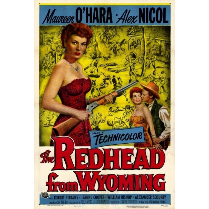 The Redhead from Wyoming Movie Poster Print (27 x 40) - Item MOVEF5392 Image 1