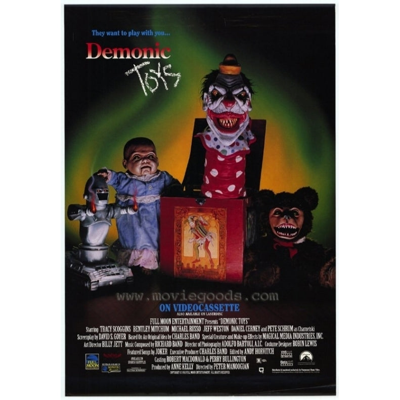 Demonic Toys Movie Poster Print (27 x 40) - Item MOVEF5375 Image 1