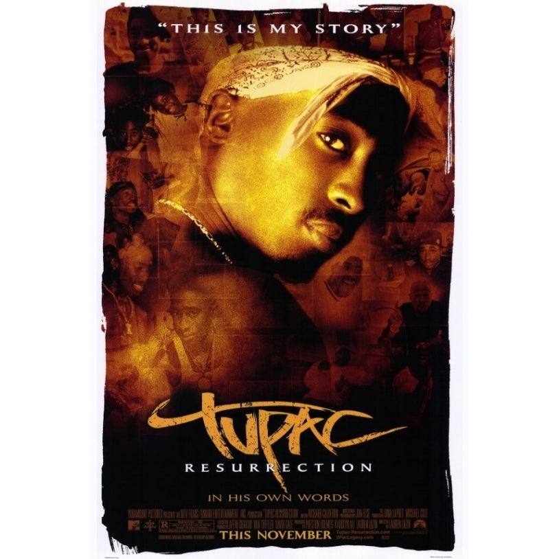 Tupac: Resurrection Movie Poster Print (27 x 40) - Item MOVEF5421 Image 1