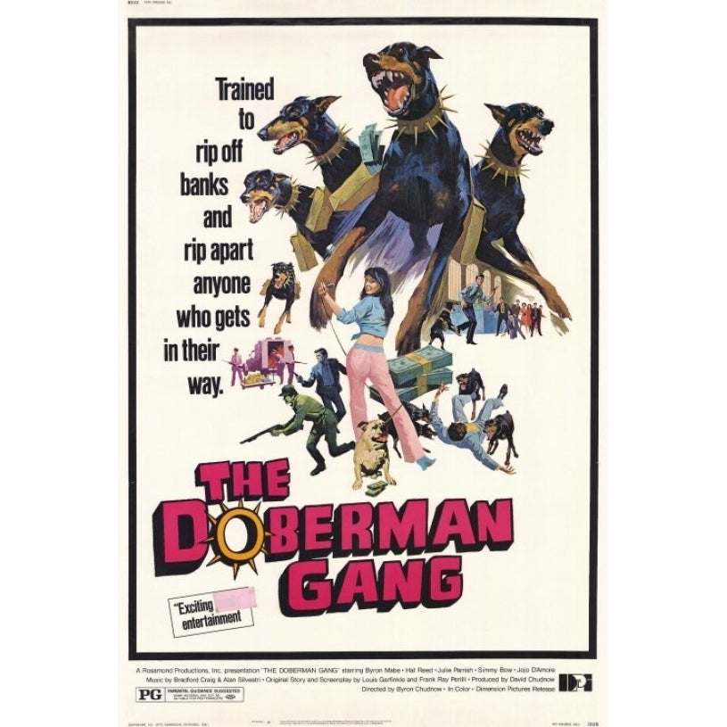 The Doberman Gang Movie Poster Print (27 x 40) - Item MOVEF5434 Image 1