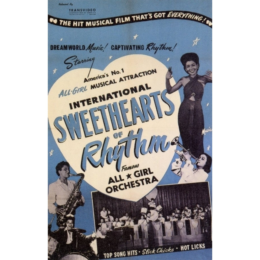 International Sweethearts of Rhythm Movie Poster (11 x 17) - Item MOVEF6113 Image 1