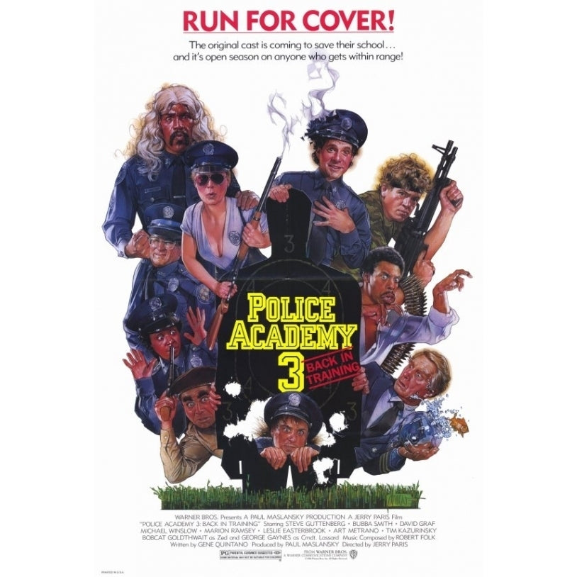 Police Academy 3: Back in Training Movie Poster Print (27 x 40) - Item MOVEF6312 Image 1