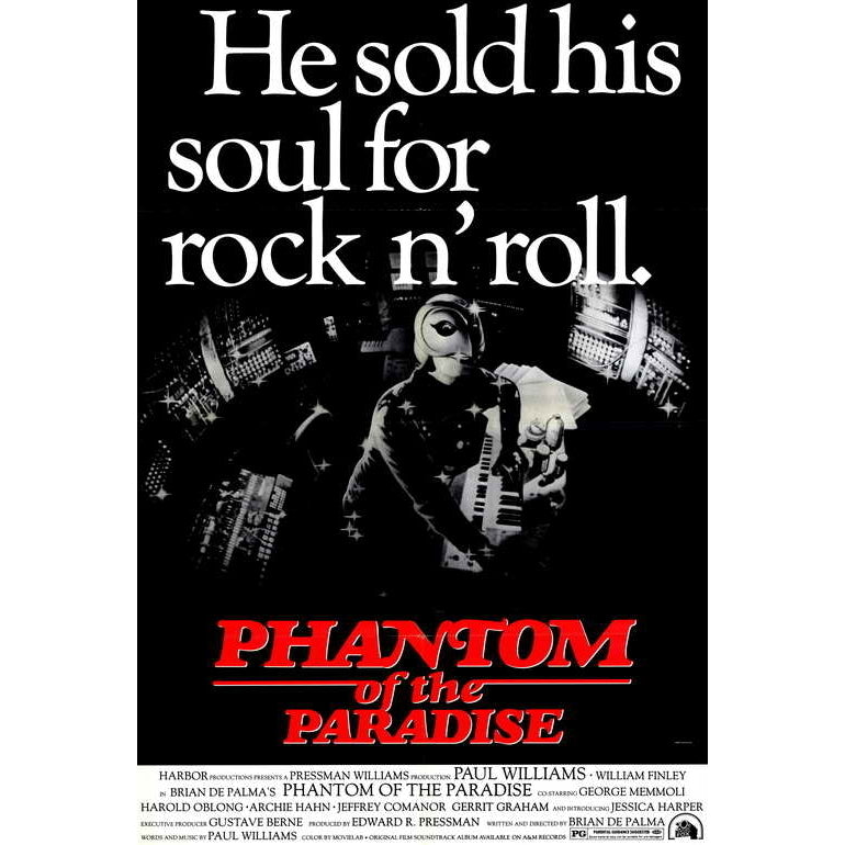 Phantom of the Paradise Movie Poster Print (27 x 40) - Item MOVEF6354 Image 1