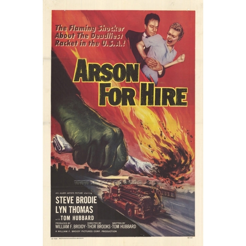 Arson for Hire Movie Poster Print (27 x 40) - Item MOVEF6405 Image 1