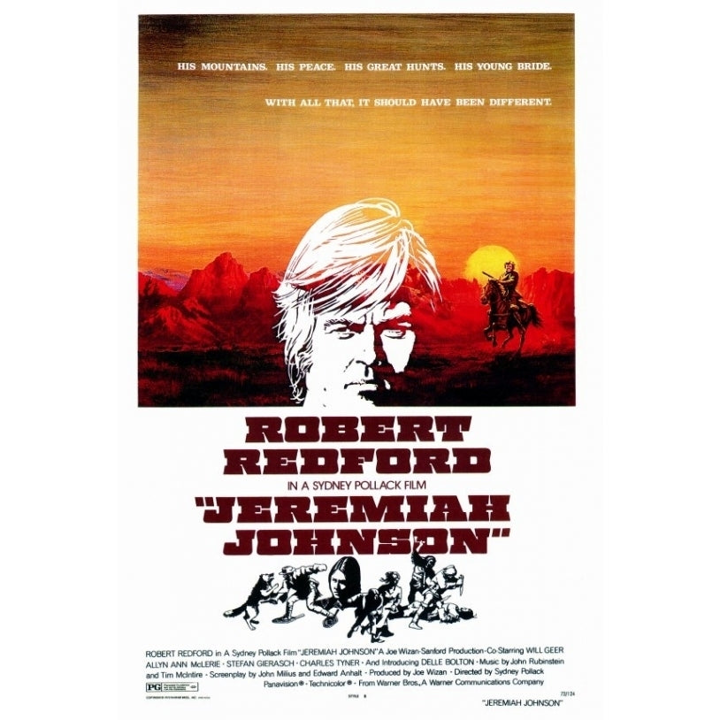 Jeremiah Johnson Movie Poster Print (27 x 40) - Item MOVEF7180 Image 1