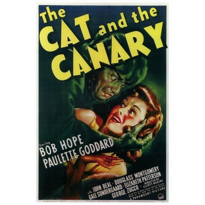 The Cat and the Canary Movie Poster Print (27 x 40) - Item MOVEF7174 Image 1