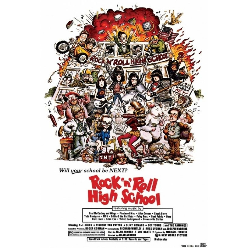 Rock n Roll High School Movie Poster Print (27 x 40) - Item MOVEF7181 Image 1