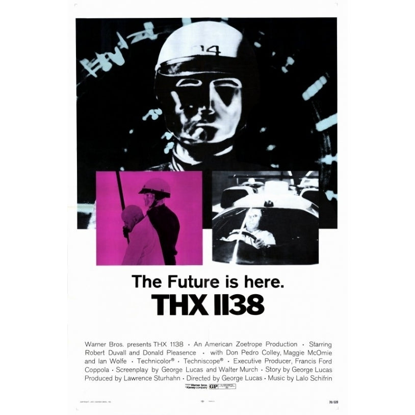 THX 1138 Movie Poster Print (27 x 40) - Item MOVEF7207 Image 1